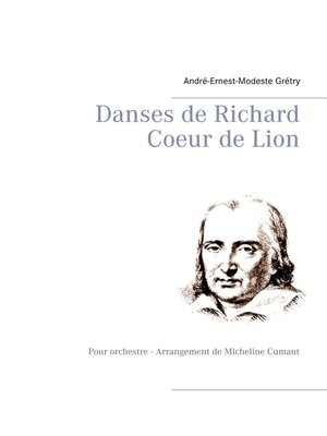 cover image of Danses de Richard Coeur de Lion